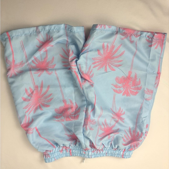 NWOT Kids unisex Palm Tree Print Swim Trunks, 10Y - Picture 4 of 6